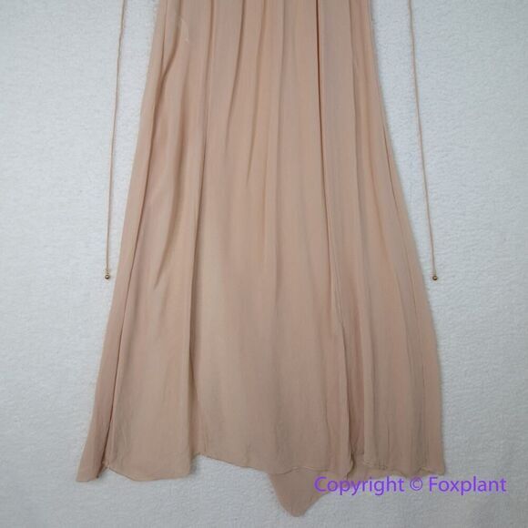 New! Free People Current Obsession Maxi Slip in Pink Sand Dune, size S - Picture 10 of 16
